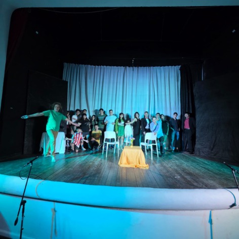 Gran presentación del grupo de teatro “La Silueta del Arte” en la Biblioteca Popular