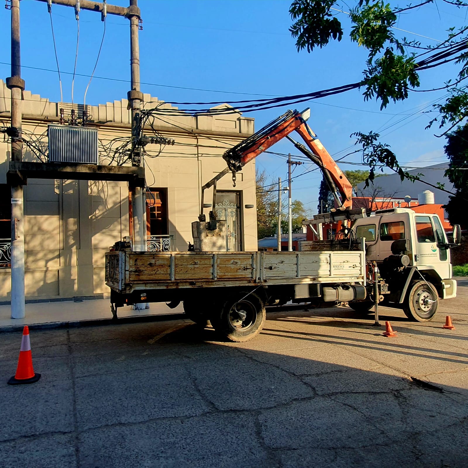 Corte de energía eléctrica programado para este mediodía