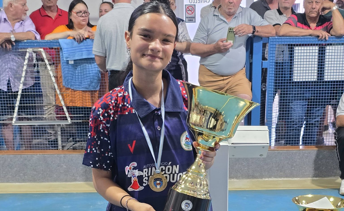Orgullo paceño: Xiomara Ocampo, Campeona Nacional de Bochas
