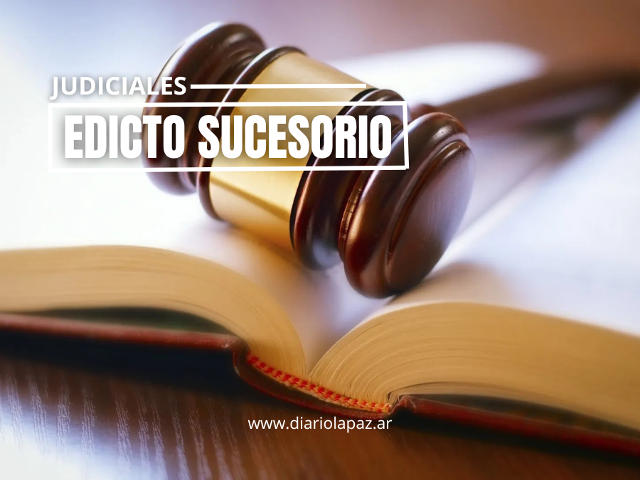 EDICTO JUDICIAL: "SCHROEDER BLAS ABEL S/ SUCESORIO TESTAMENTARIO" (Publicado 21/4/2026)