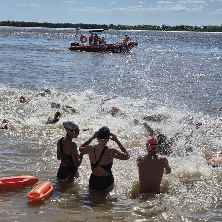 Se realizó la 2º fecha del circuito de aguas abiertas