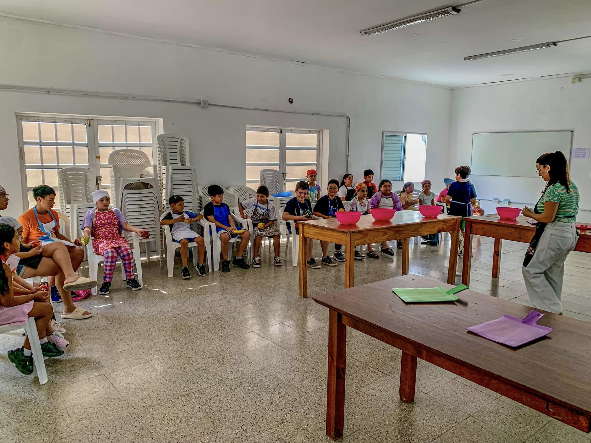 Con éxito finalizó el taller de cocina “Pequeños Chef”