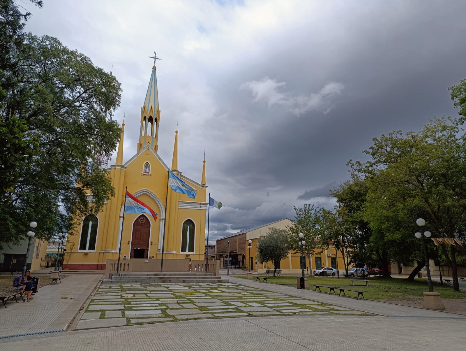 La Paz en alerta naranja por tormentas fuertes