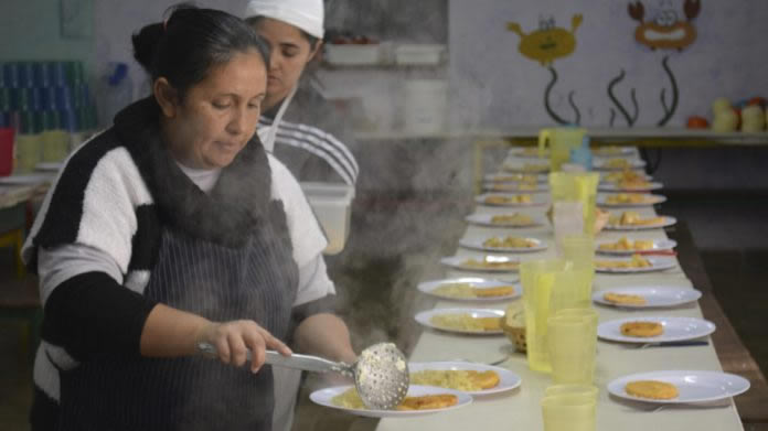 Aumentan un 15 por ciento las partidas a comedores escolares y comunitarios