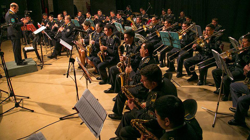 La Banda de la Policía de Entre Ríos se suma al cumpleaños de La Paz