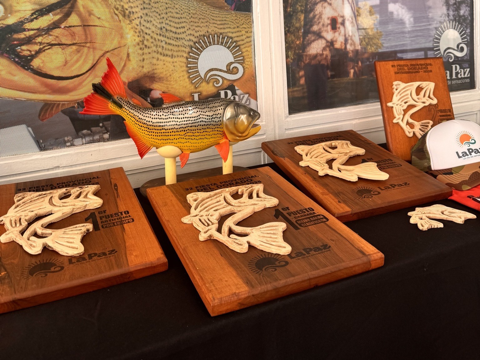La Fiesta del Dorado estrena trofeo con sello artesanal paceño