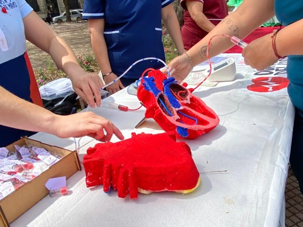 Con gran participación, se realizó una jornada por el Día Mundial del Corazón