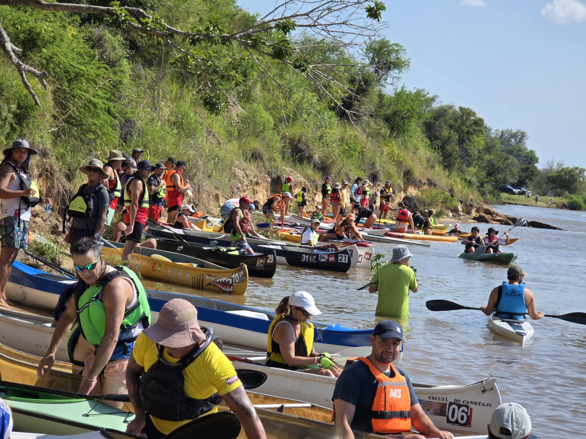 Cambio de fecha y horario en la segunda fecha del torneo de Canotaje