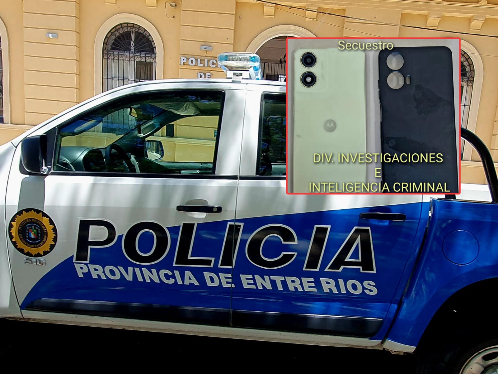 Denuncian hurto en la escuela French, pero el celular había sido prestado