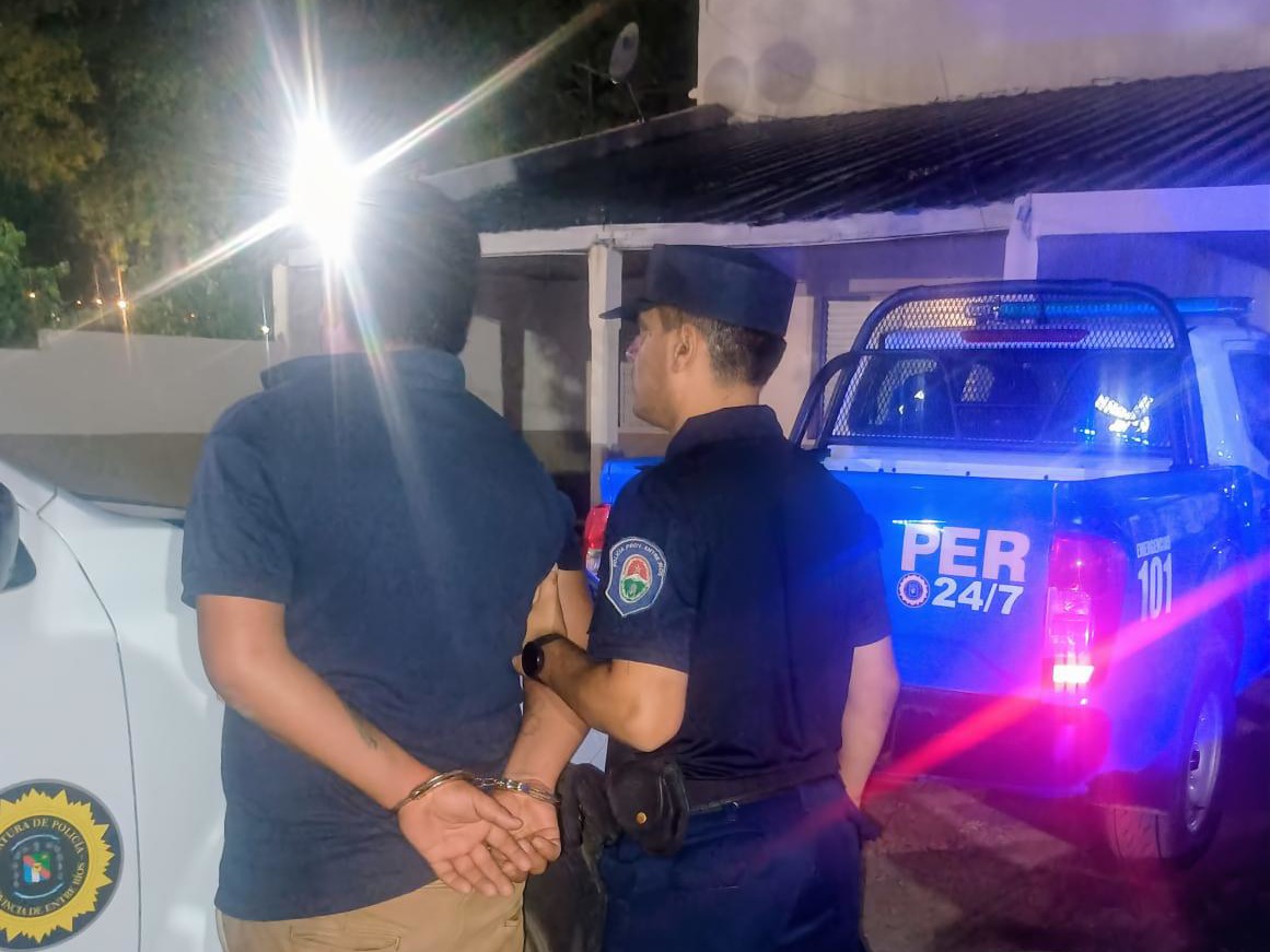 Amenazó de muerte a su pareja y terminó detenido en San Gustavo