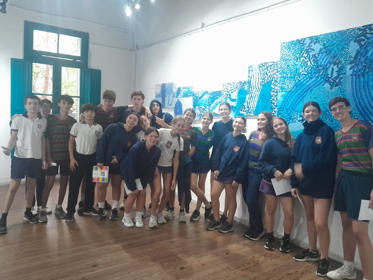 Alumnos del Colegio San Isidro recorrieron el Museo de Bellas Artes