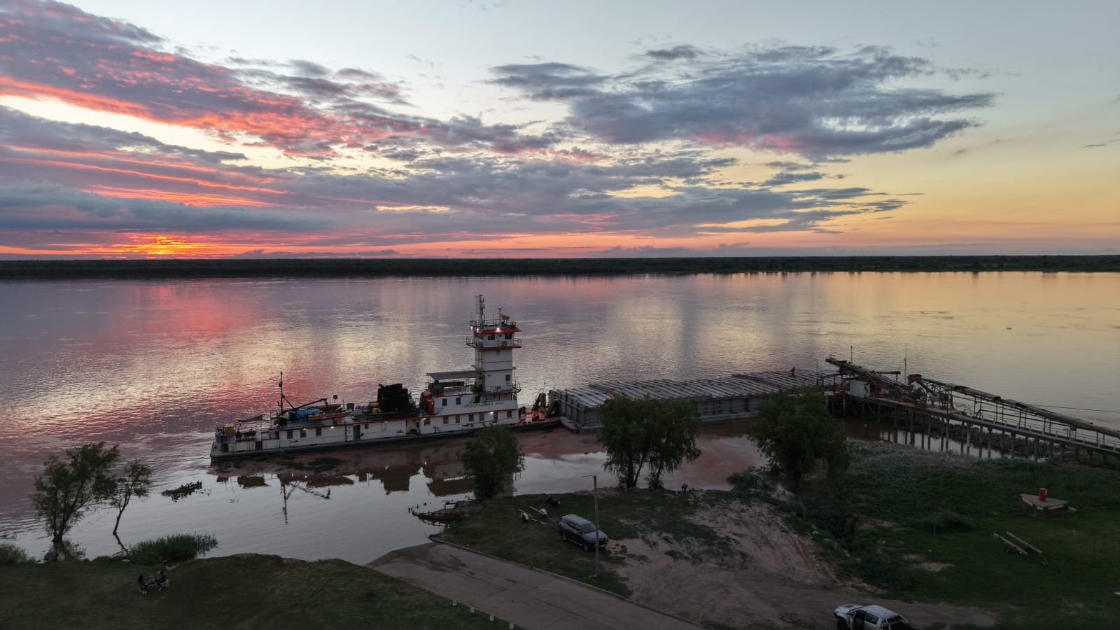 Postal única: la CALP brilló en un atardecer soñado