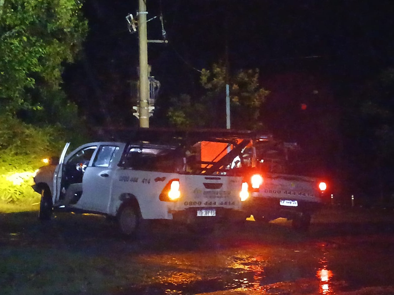 Corte de energía afecta a la zona céntrica de la ciudad