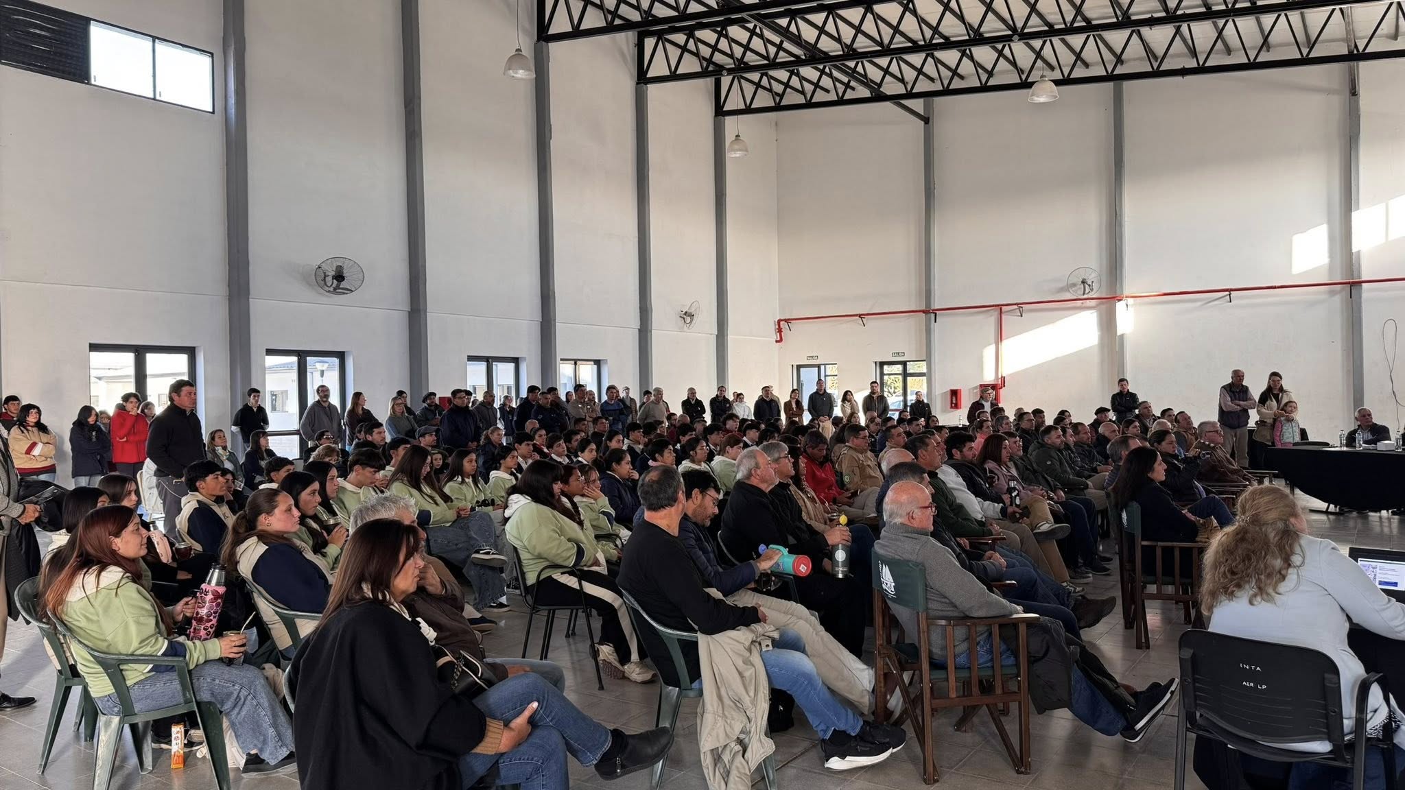 Se realizó la audiencia pública por el proyecto del Puerto Cerealero “El Tata”