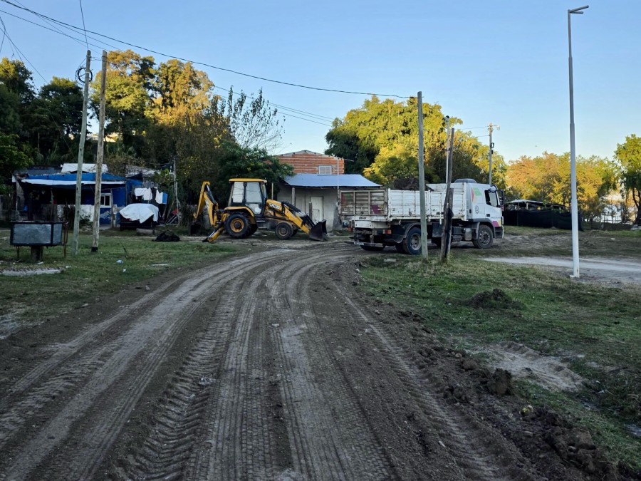 Martín destacó trabajos de mantenimiento en el Ejido Sur y Bajada de la Cruz
