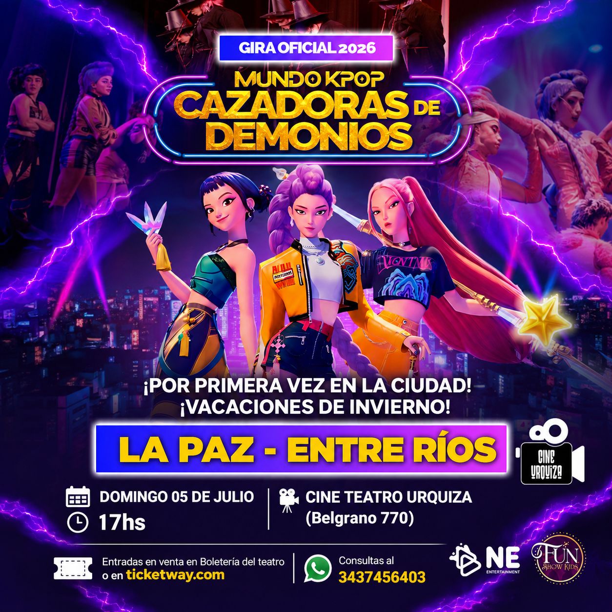 Este domingo "Mundo Kpop - Cazadoras de Demonios" llega a La Paz