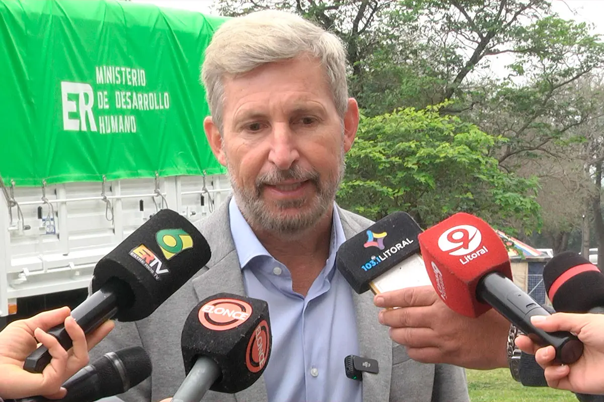 Frigerio defendió la reforma previsional: "La Caja pierde un millón de dólares por día" y cuestionó a quienes "durante 20 años no hicieron nada"