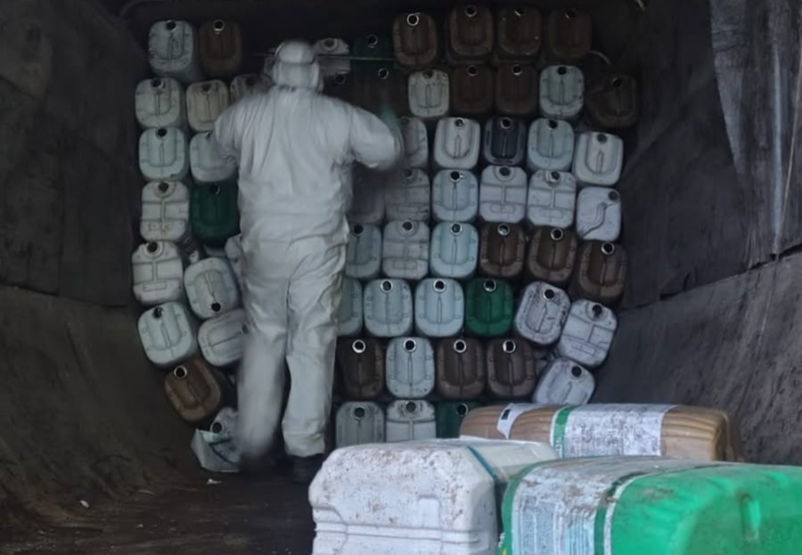 El CAT La Paz recibió una importante cantidad de envases Tipo A