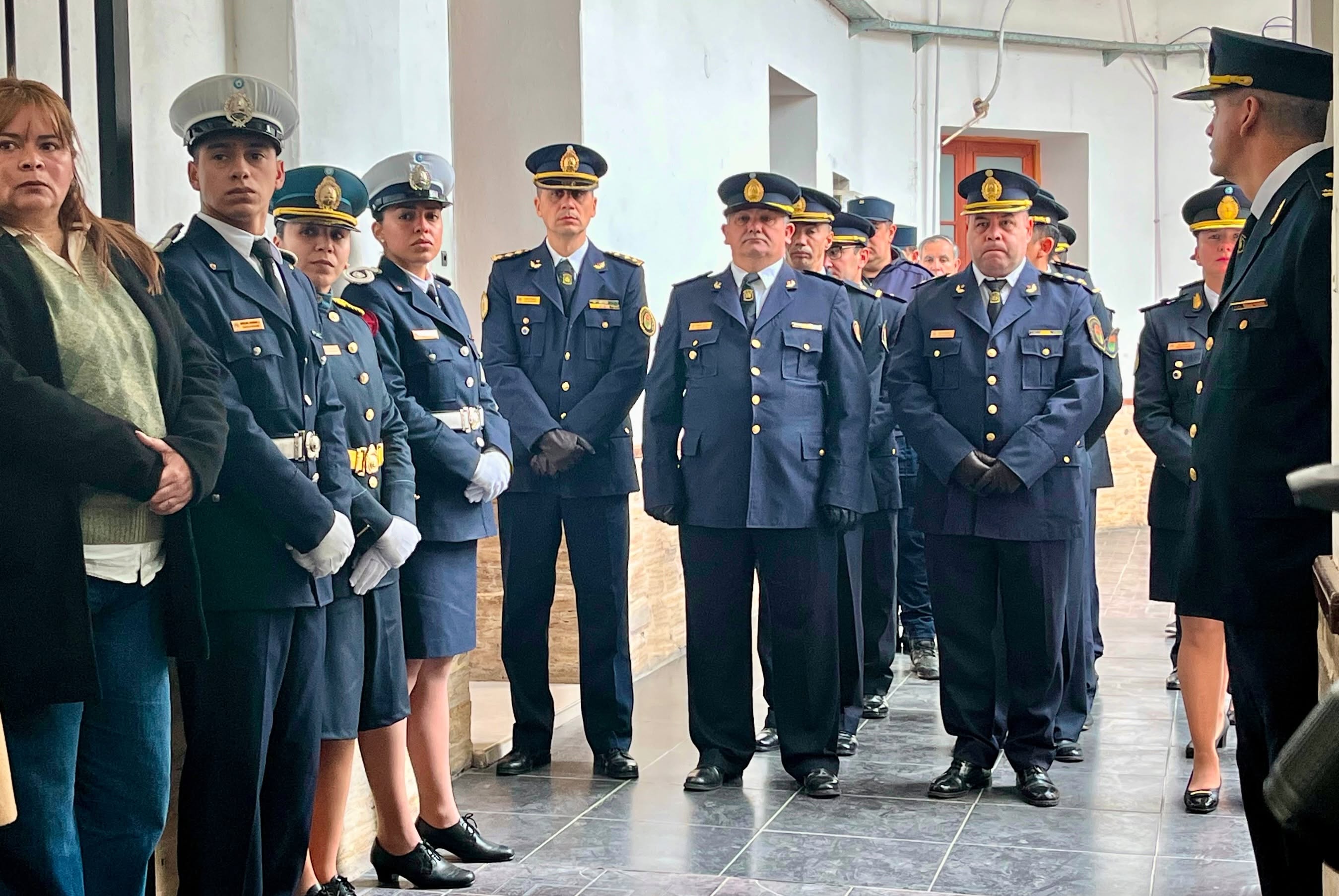 La Paz homenajeó a los policías entrerrianos caídos en cumplimiento del deber