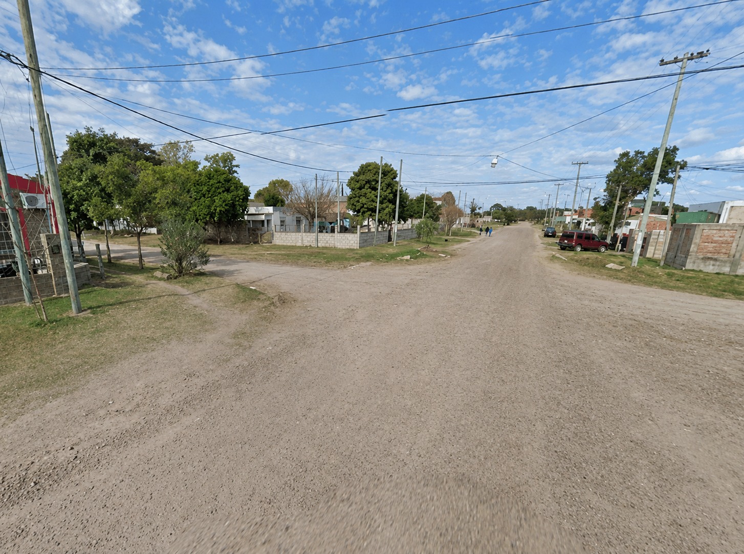 Construyen un nuevo badén y habrá corte de tránsito en Alberdi y Martín Rodríguez