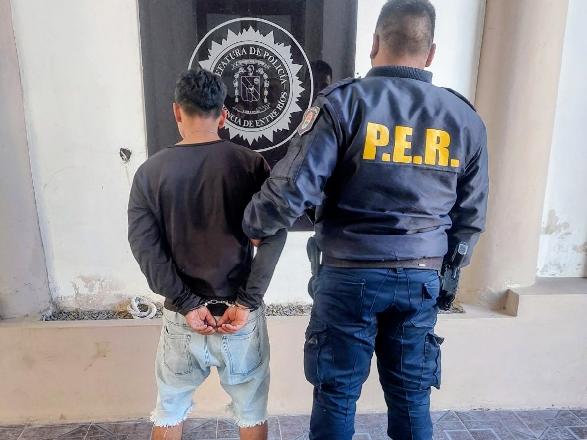 Detuvieron a un joven de 20 años por desobediencia judicial en flagrancia
