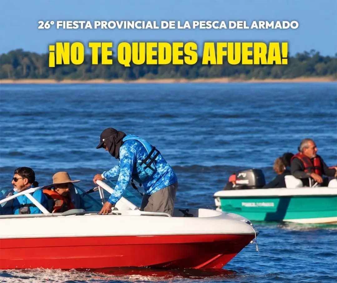 Santa Elena se prepara para la 26° Fiesta Provincial de la Pesca del Armado