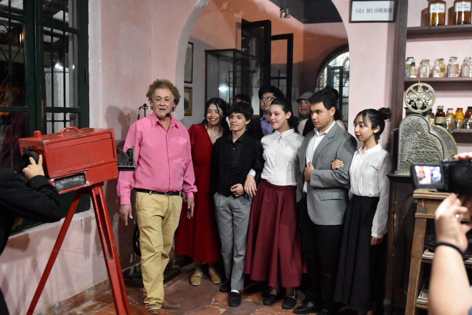 El Museo Regional de La Paz recreó la llegada de los inmigrantes a la ciudad