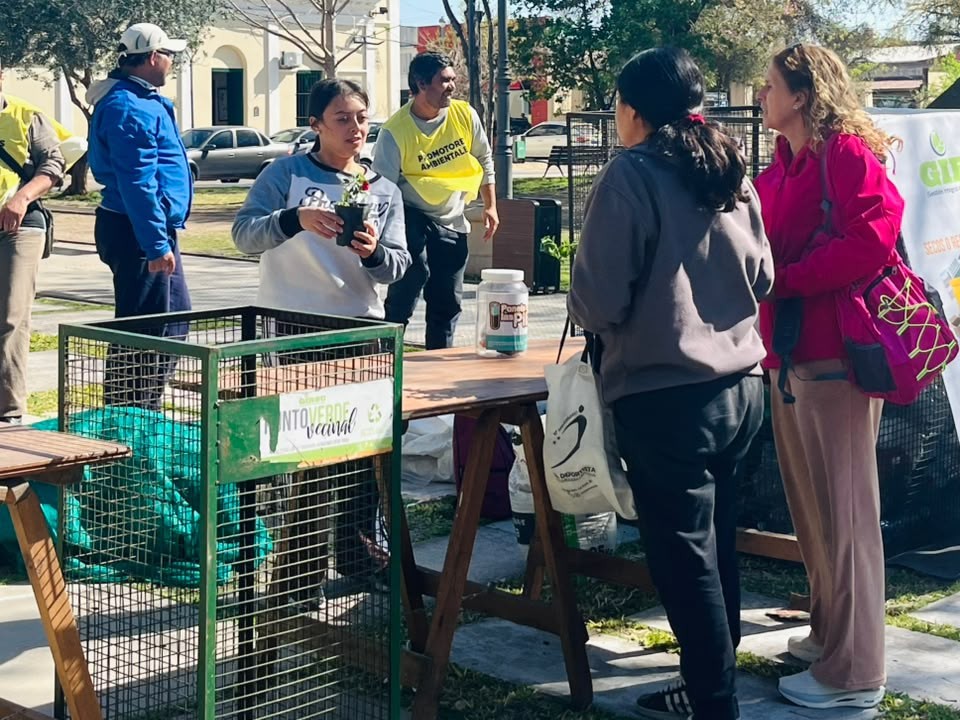 Eco Canje en La Paz: vecinos recolectaron 73 kilos de materiales reciclables