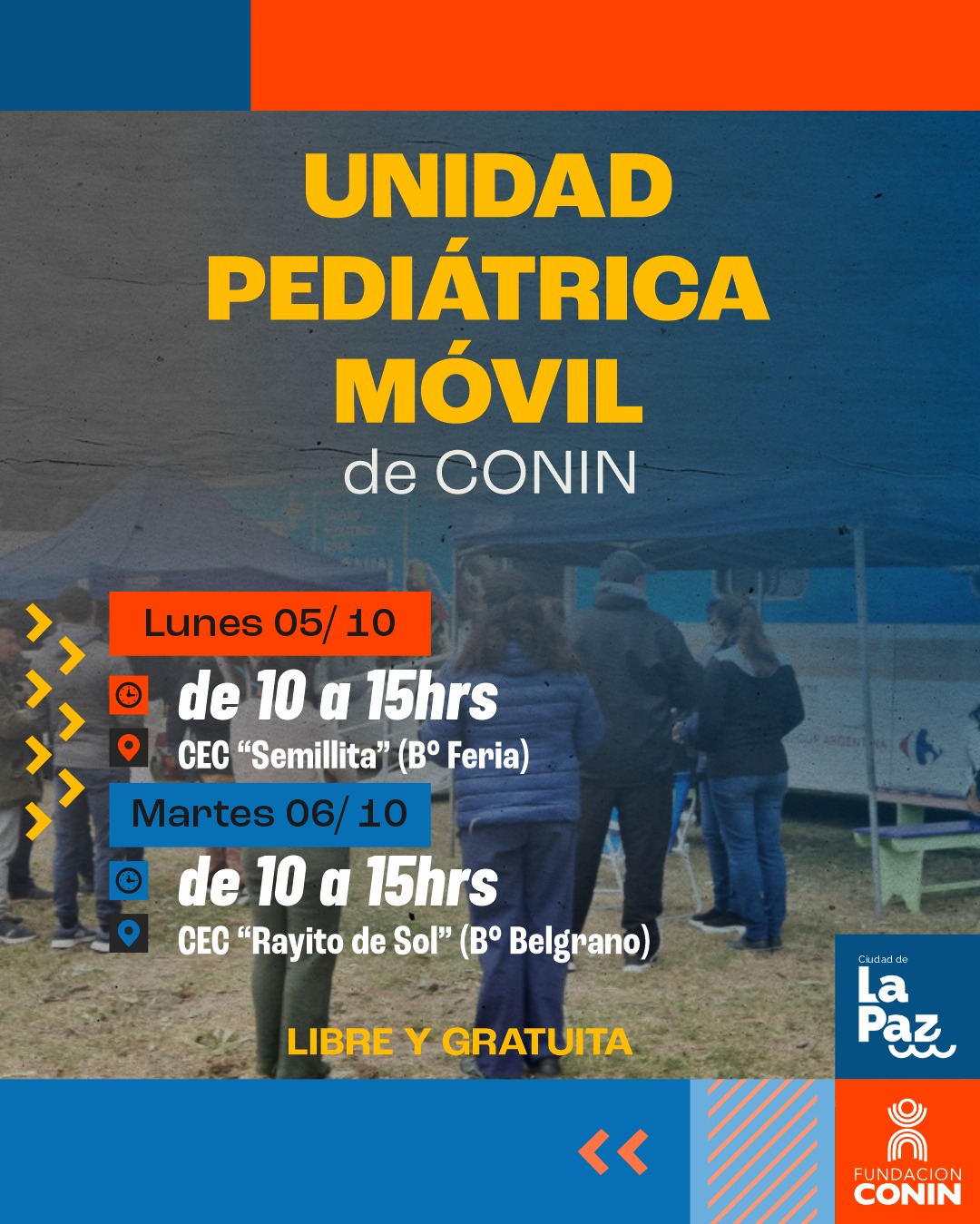 La Paz recibirá la Unidad Pediátrica Móvil de CONIN