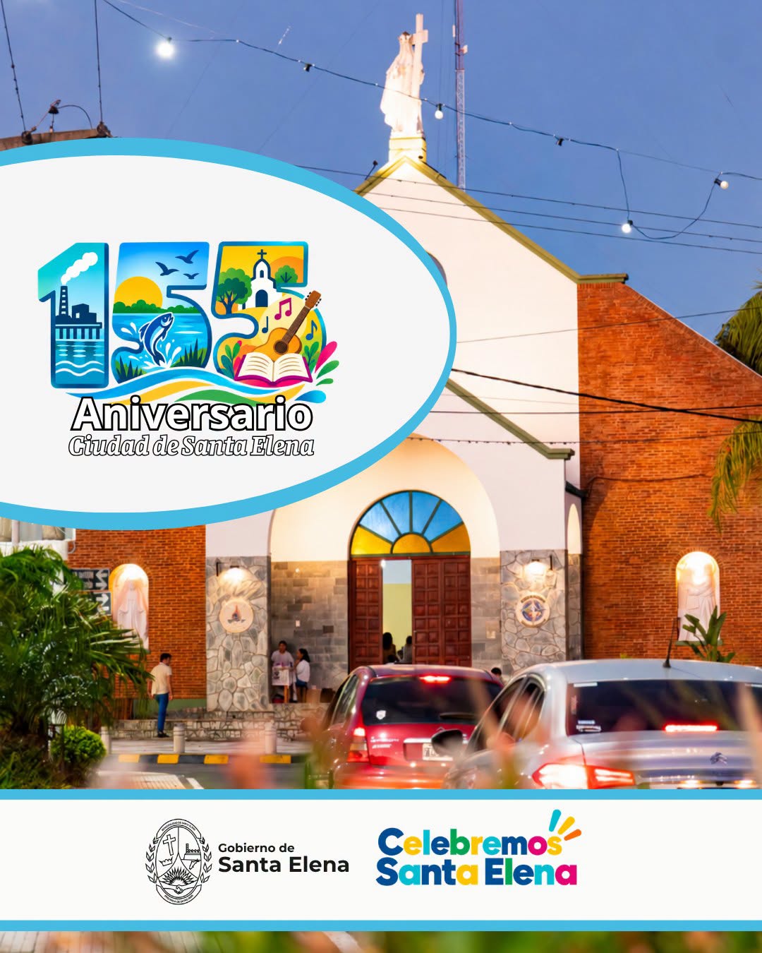 Santa Elena celebra sus 155 años con una jornada de festejos
