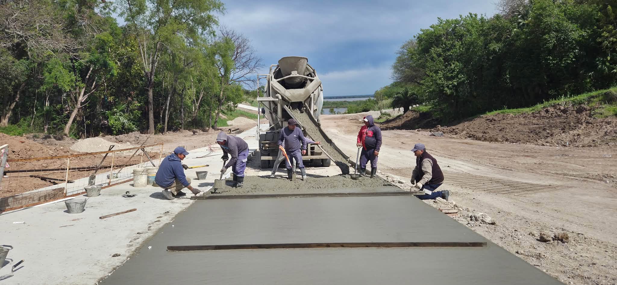 Avanzan los trabajos de interconexión entre el Anfiteatro Municipal y la Zona Costanera