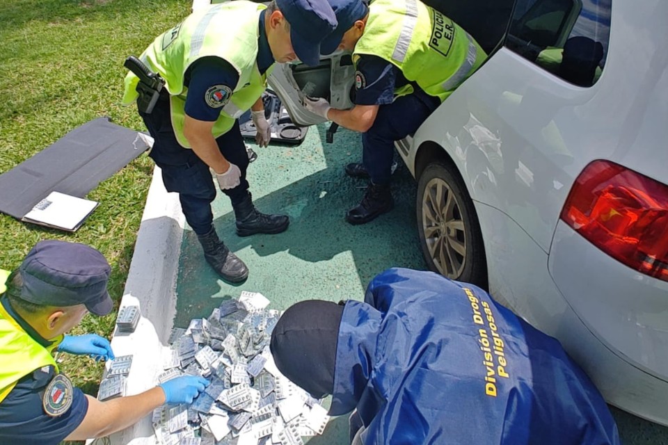 Secuestraron más de 38.000 pastillas de psicofármacos en un operativo en Entre Ríos