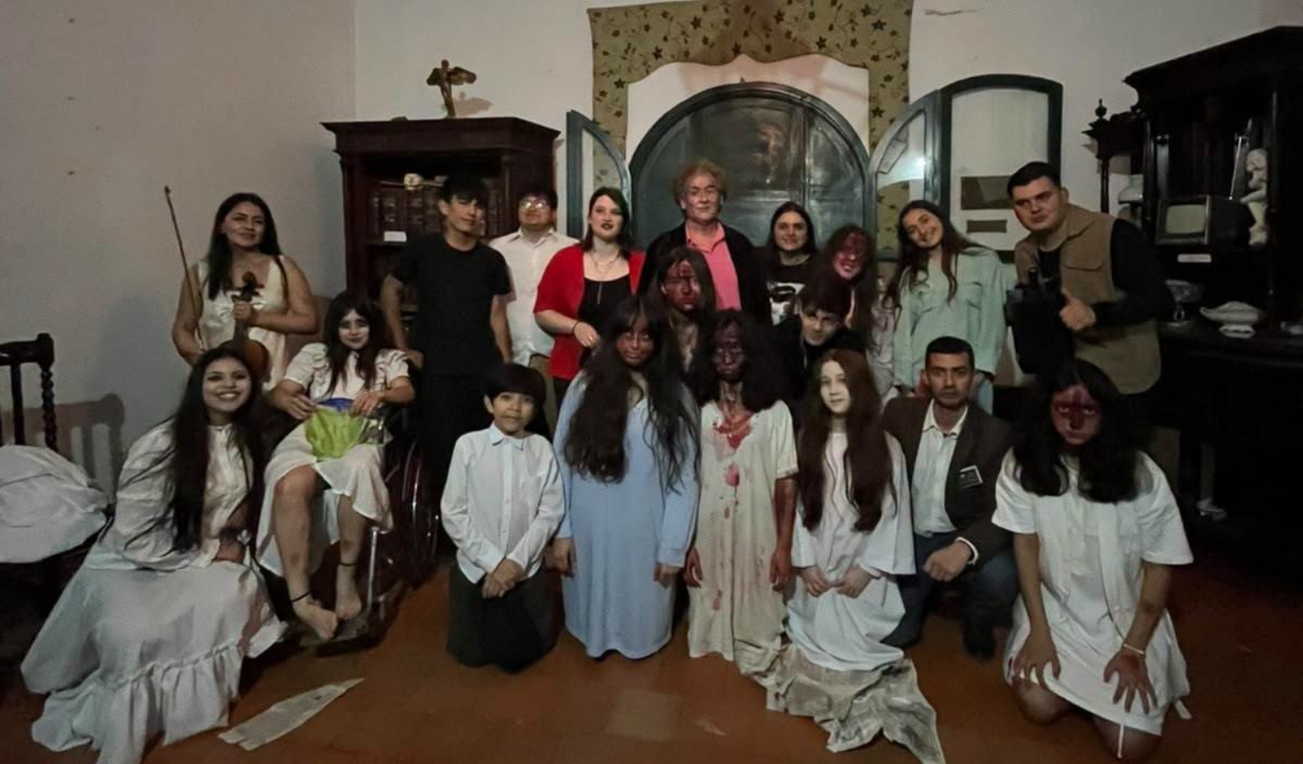 El Museo Regional se convirtió en escenario de terror con la obra “Paranormal”
