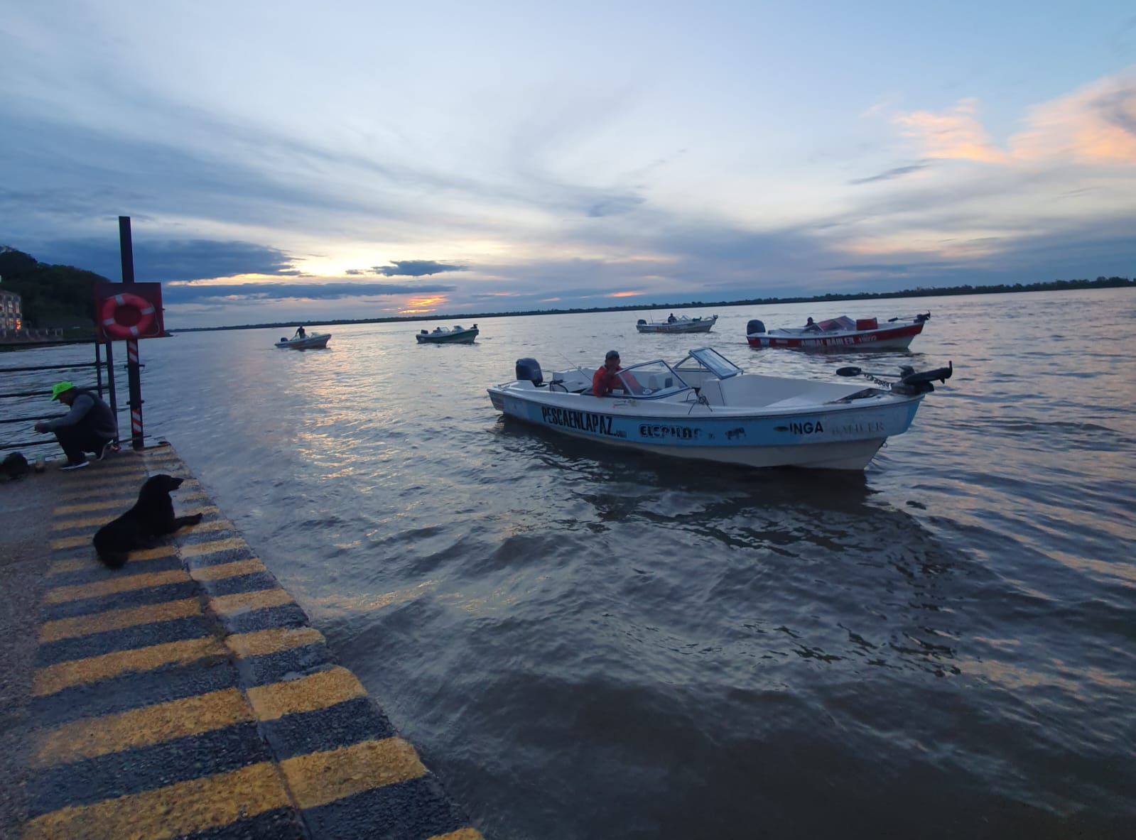 La Paz vivió un fin de semana turístico a pleno: movimiento en las calles y buena pesca en el río