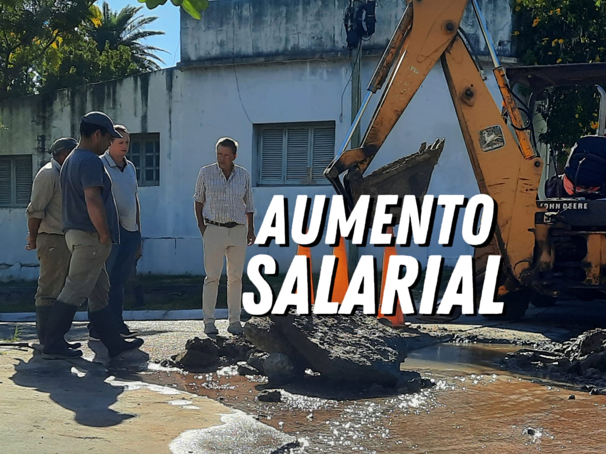 Walter Martin anunció un aumento salarial del 10% para los trabajadores municipales
