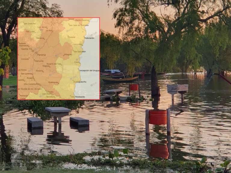 Se elevó a naranja el alerta por tormentas para este jueves en La Paz