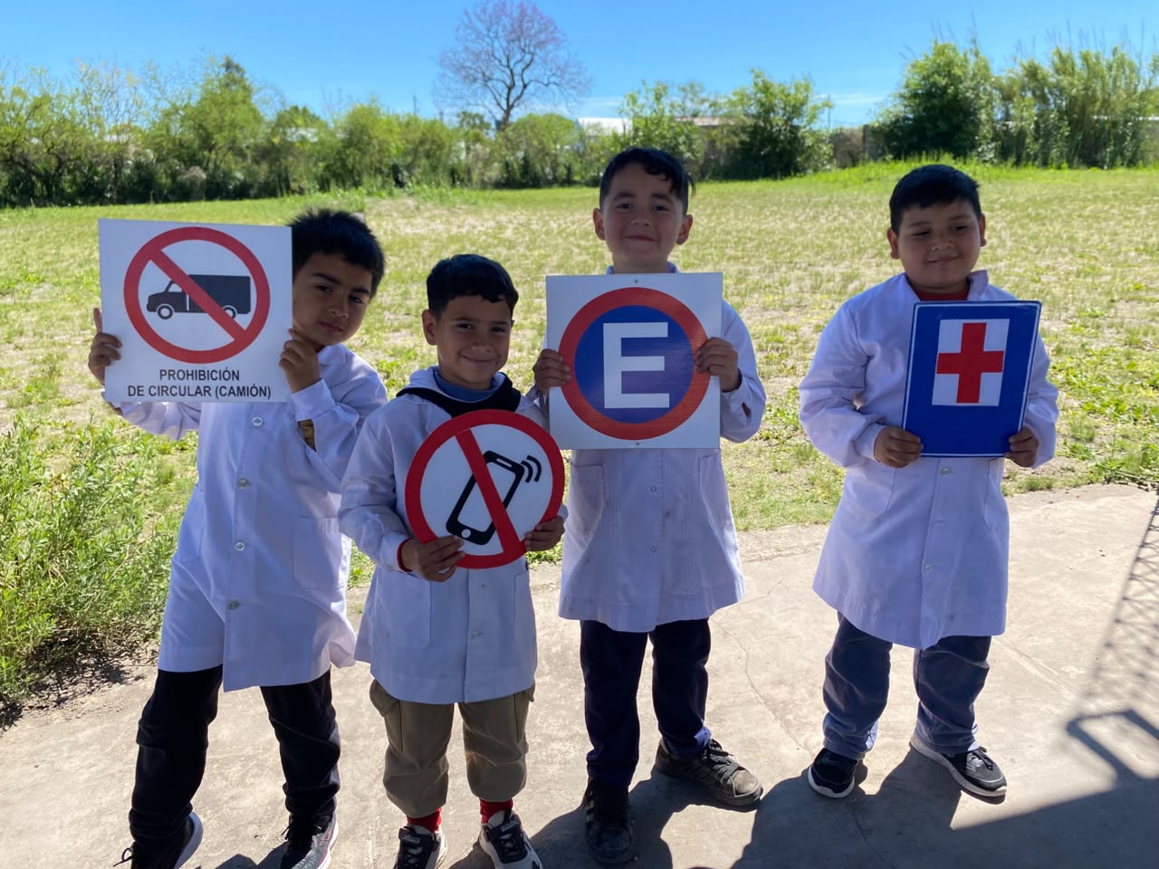 Tránsito brindó un taller de educación vial a alumnos de la Escuela Fragata Libertad