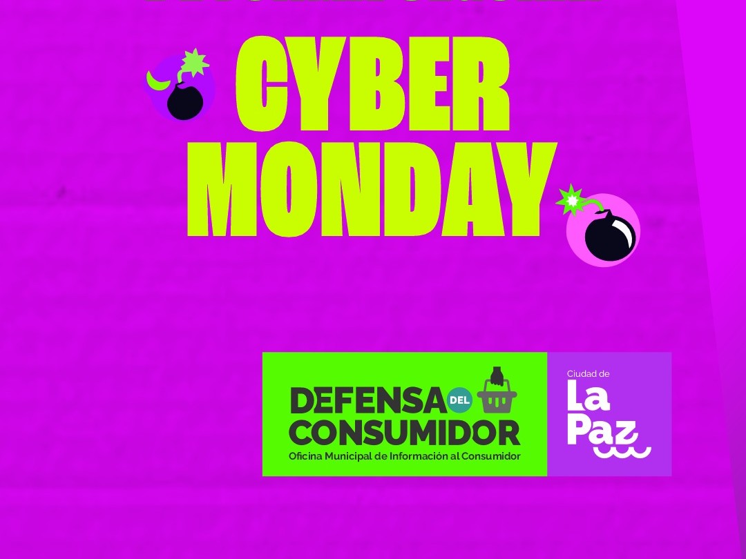 Cyber Monday: Defensa del Consumidor de La Paz difundió seis consejos para comprar seguro y evitar estafas